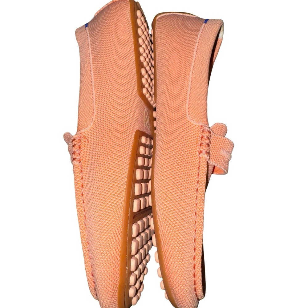 Rothy's The Driver Loafers Tropical Peach Coral Size 11 Women's Knit Washable - Picture 7 of 9